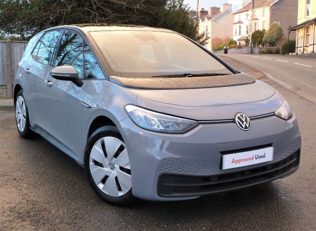 Volkswagen ID.3 0.0 2021 Life 145ps Pro Performance 58kWh 5dr Auto Hatchback Electric Moonstone Grey