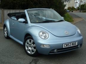 VOLKSWAGEN BEETLE 2004 (53) at Regent Garage Criccieth