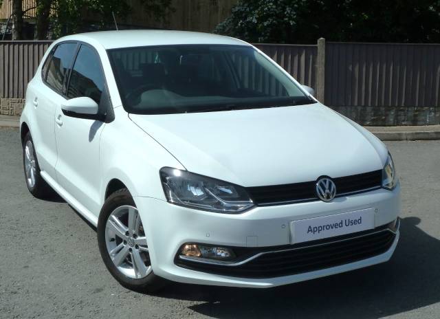 Volkswagen Polo 1.2 TSI Match 90ps 5dr Hatchback Petrol White