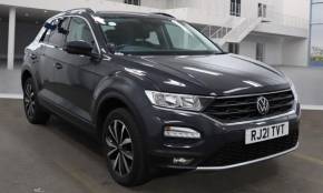 VOLKSWAGEN T-ROC 2021 (21) at Regent Garage Criccieth