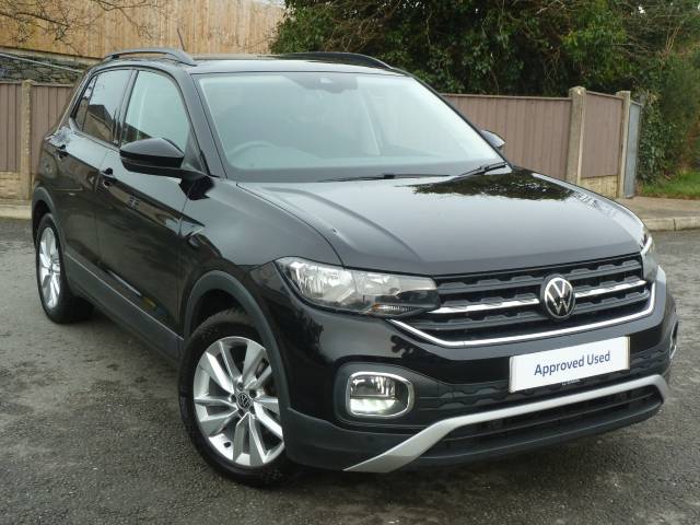 Volkswagen T-cross 1.0 TSI 110 Active 5dr DSG Auto 2022 Hatchback Petrol Deep Black Pearl