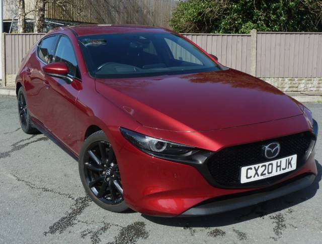 Mazda 3 2.0 Skyactiv X MHEV Sport Lux 180ps Auto Hatchback Petrol Soul Red Crystal