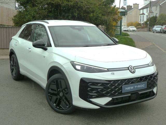 Volkswagen T-Roc 1.5 TSI R-Line 150 DSG Hatchback Petrol White