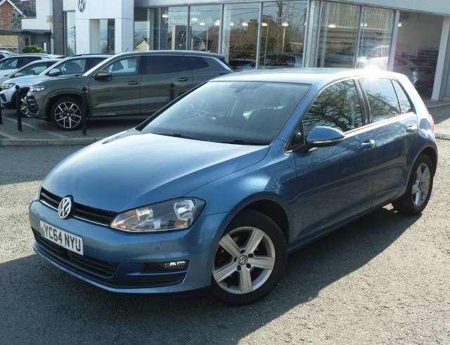 Volkswagen Golf 1.6 TDI 105 Match 5dr Hatchback Diesel Pacific Blue Metallic