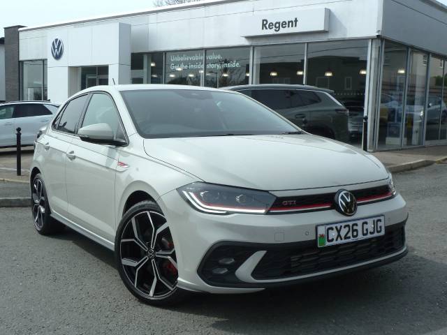 Volkswagen Polo 2.0 TSI GTI 207 5dr DSG Auto Hatchback Petrol Ascot Grey