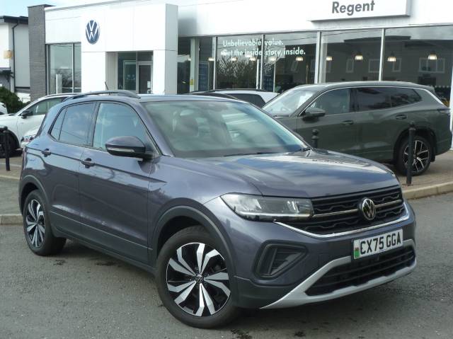 Volkswagen T-cross 1.0 TSI 115 Match 5dr DSG AUTO Hatchback Petrol Smokey Grey