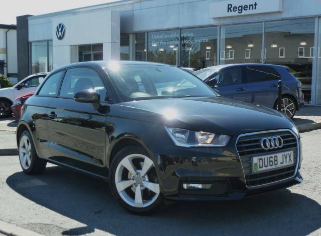 Audi A1 1.4 TFSI Sport Nav 125ps 3dr Hatchback Petrol Mythos Black Metallic