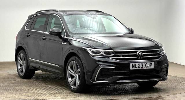Volkswagen Tiguan R-Line 1.5 TSI 150 Edition 5dr DSG Auto Estate Petrol Deep Black Pearl