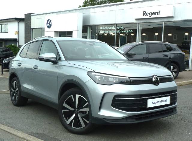 Volkswagen Tiguan 1.5 eTSI 150 Match 5dr DSG Auto 2025 Estate Petrol Oyster Silver Metallic