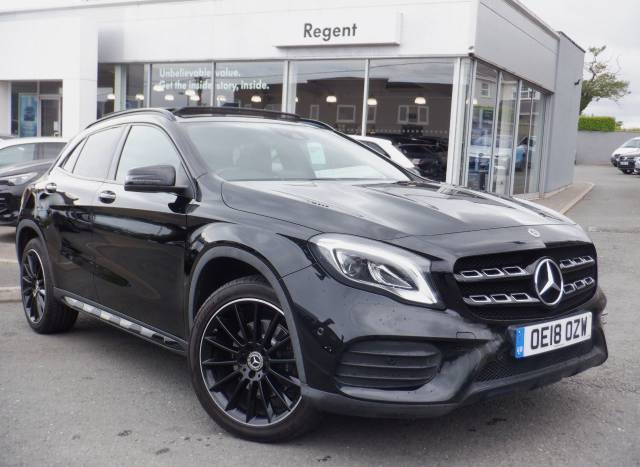 Mercedes-Benz GLA 2.1 GLA 220d 4Matic AMG Line Prem Plus 5dr Auto SUV Diesel Black Metallic