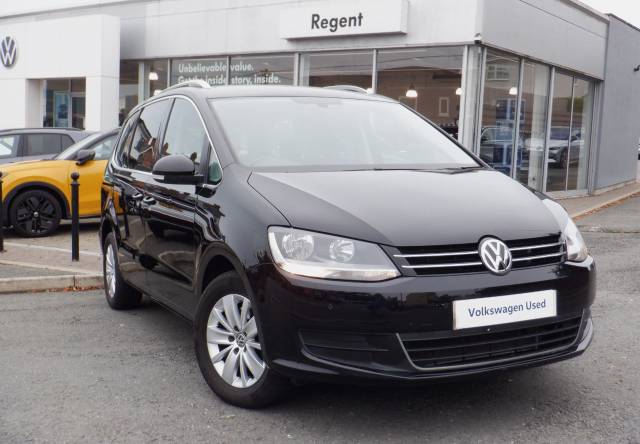 Volkswagen Sharan 2.0 TDI SCR 150 SE Nav 7 Seats MPV Diesel Deep Black Pearl