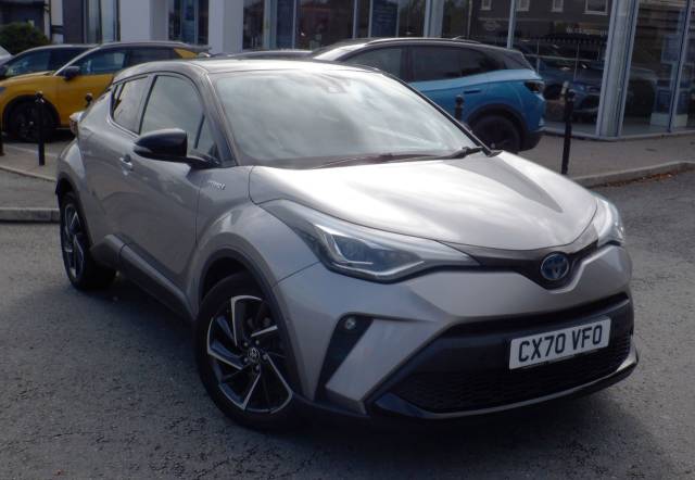 Toyota C-HR 1.8 Hybrid Dynamic 5dr CVT Hatchback Petrol / Electric Hybrid Silver With Black Roof