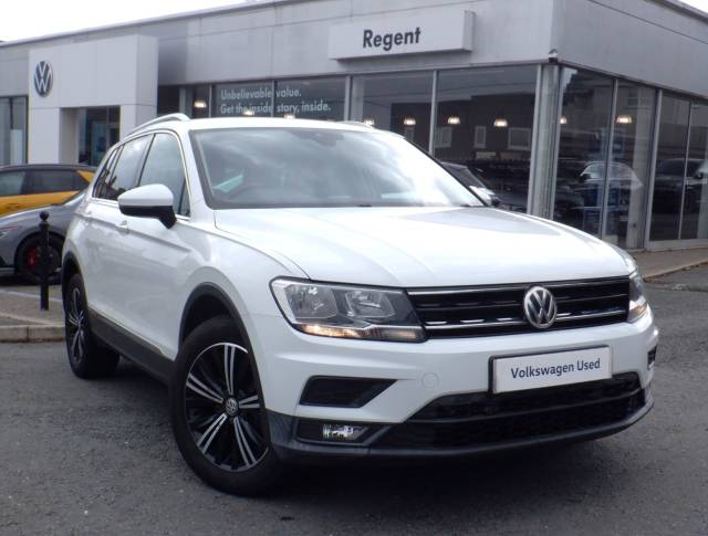 Volkswagen Tiguan 2.0 TDi 190 4Motion SE Nav 5dr DSG Auto Estate Diesel Pure White
