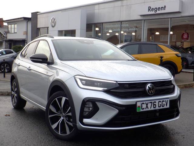Volkswagen Taigo 1.5 TSI 150 R-Line Black Edition 5dr DSG Auto Hatchback Petrol Reflex Silver